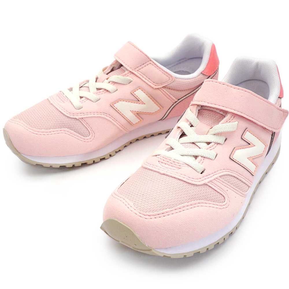 樂天商城 - ニューバランス new balance 373 キッズ スニーカー Y373 9V4 ジュニア 子供靴 シンプル マジックテープ 373 Bungee with Top Strap 26春夏新作