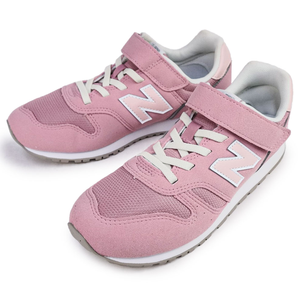 樂天商城 - ニューバランス 373 靴 スニーカー キッズ YV373 TJ2 ジュニア 子供靴 シンプル マジックテープ new balance 25年秋冬新作