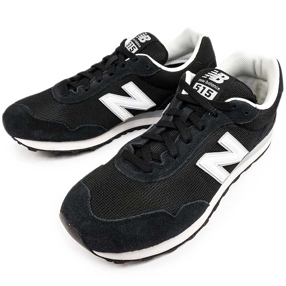 【P10倍祭 12/4 20:00〜】ニューバランス new balance メンズ スニーカー 黒 ML515 BLK ランニング D幅 ローカット