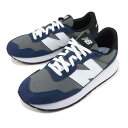 【限定クーポン6/27(金)1:59まで】ニューバランス new balance メンズ スニーカー MS237 レディース ユニセックス クラシック レトロ MCN ネイビー D幅(4)