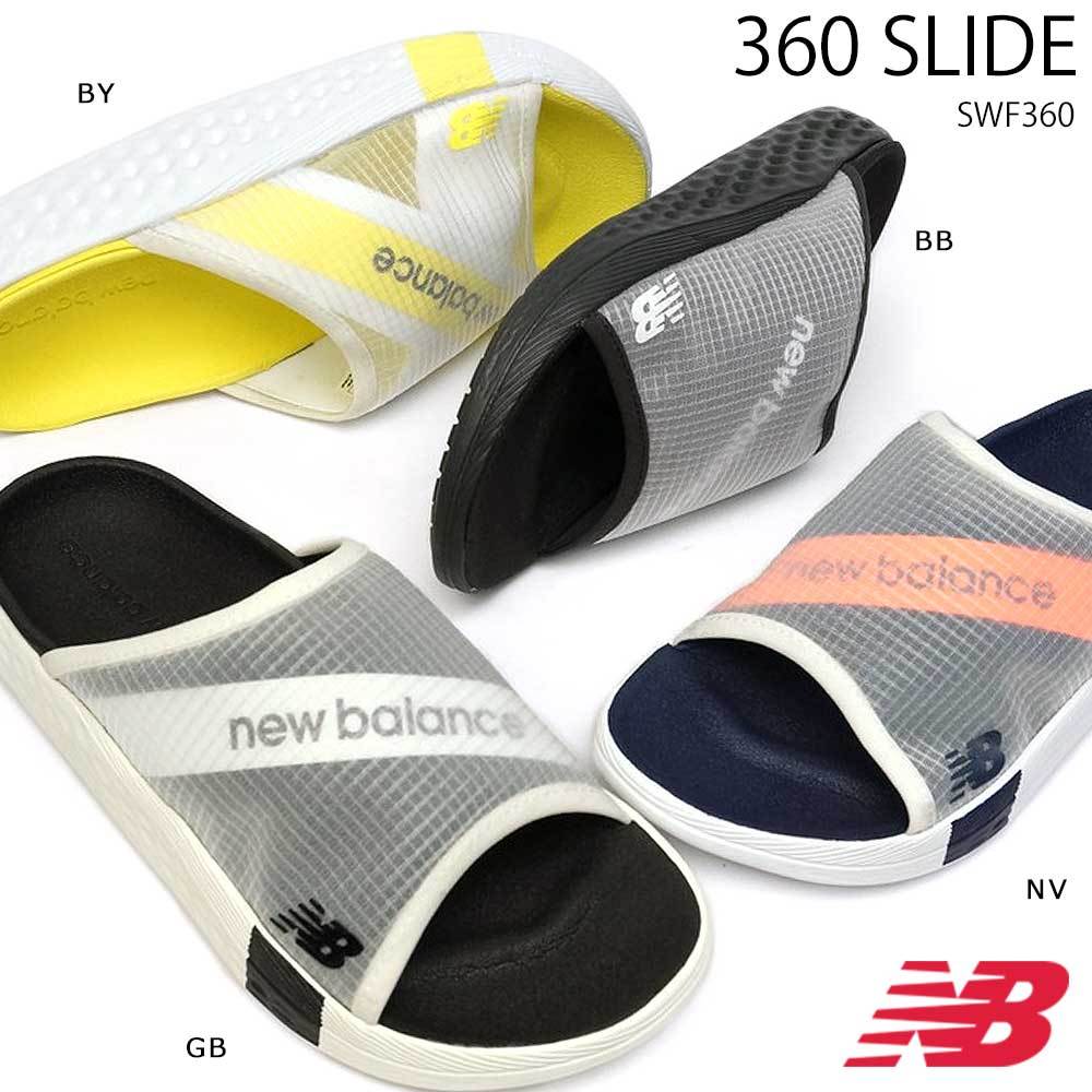 ニューバランス サンダル レディース SWF360 SLIDE スライドサンダル 軽量 フレッシュフォーム new balance SWF360