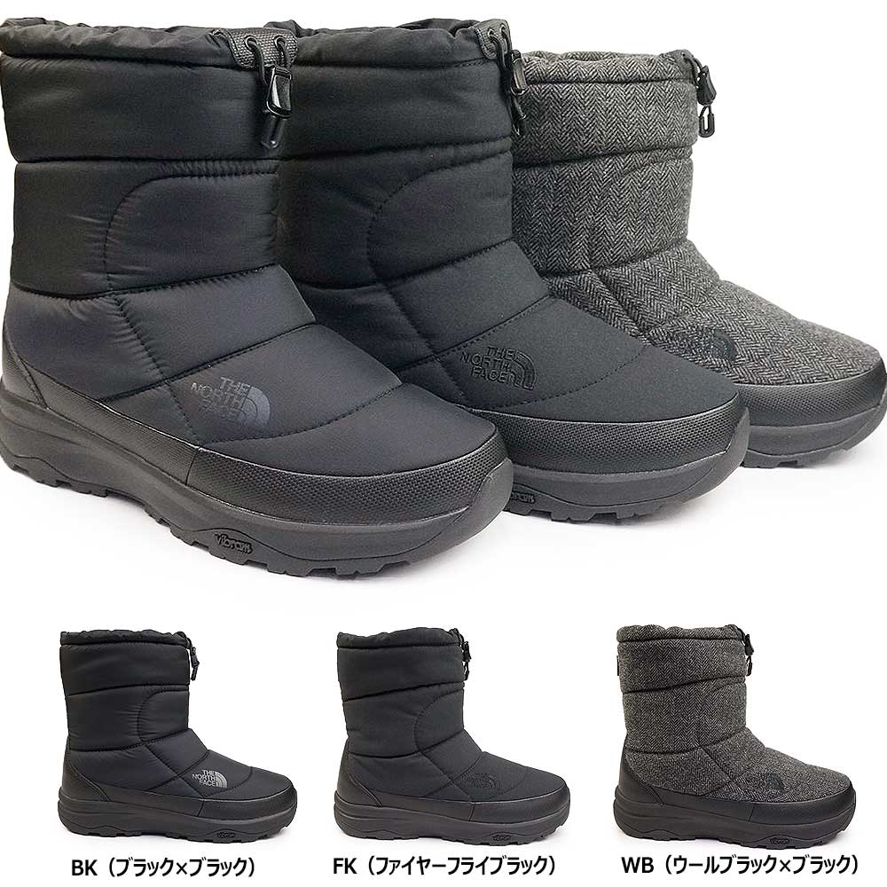 【あす楽】ザ ノースフェイス THE NORTH FACE スノーブーツ 防水 NF52272 メンズ レディース ヌプシ ブーティ ウォータープルーフ 6 ショート SE Nuptse Bootie WP VI Short SE