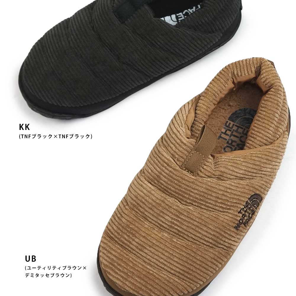 THE NORTH FACE リラックスシューズ レディース NFW02375 ヌプシ ミュール コーデュロイ ザ ノースフェイス W Nuptse Mule Corduroyのサムネイル