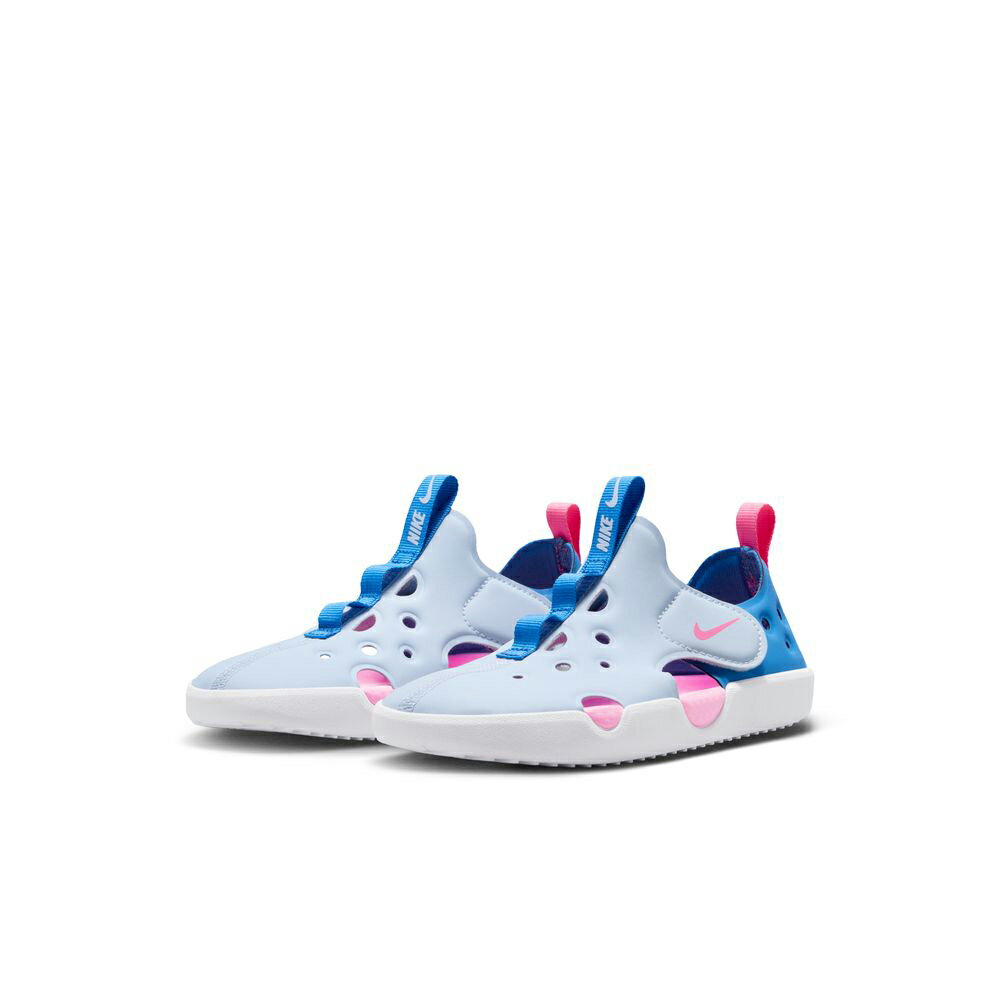 Rakuten - ナイキ NIKE キッズ サンダル サンレイプロテクト 4 PS HF6277 402 女の子 ブルー マジック式 軽量 SUNRAY PROTECT 4 (PS) 26春夏新作