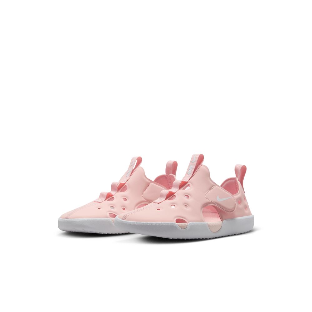 Rakuten - 【P10倍セール 6/11(木)1:59まで】ナイキ NIKE キッズ サンダル サンレイプロテクト 4 PS HF6277 600 女の子 ピンク マジック式 軽量 SUNRAY PROTECT 4 (PS) 26春夏新作