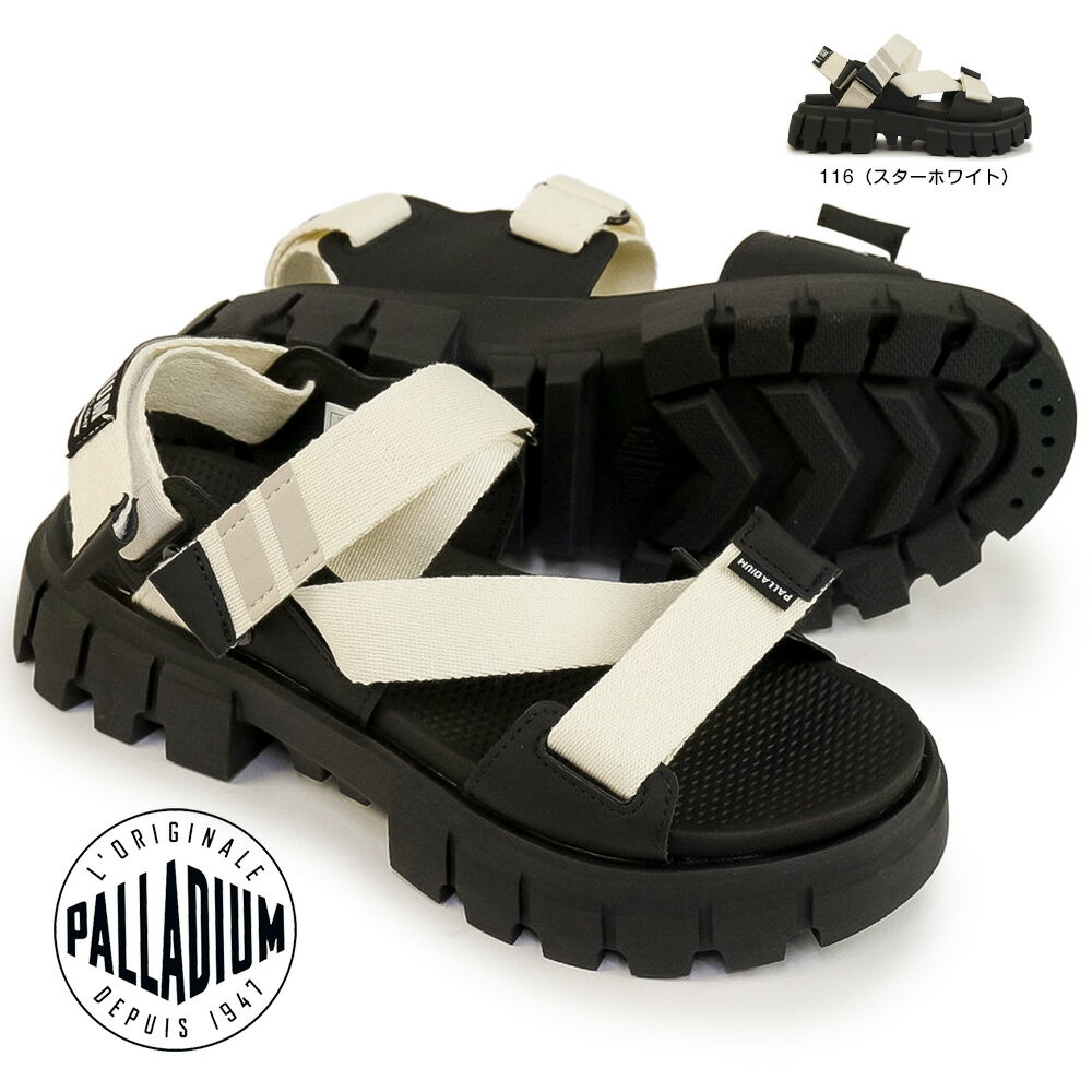 パラディウム PALLADIUM メンズ レディース 厚底サンダル 98581 レボルト サンダル アーミー スポーツ..