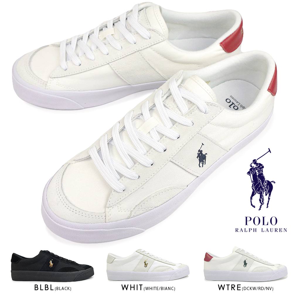 ポロ ラルフローレン スニーカー メンズ 【あす楽】ポロ POLO RALPH LAUREN ラルフローレン メンズ スニーカー RE12 セイヤー スポーツ キャンバス スエード