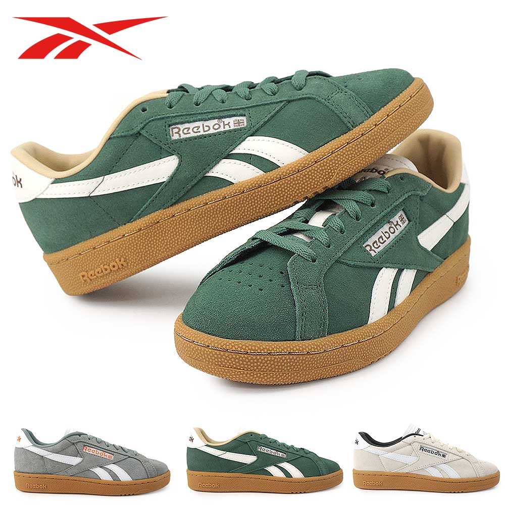 リーボック Reebok スニーカー クラブシー グラウンズ UK メンズ レディース スエード レトロスニーカー 天然皮革 CLUB C GROUNDS UK 26春夏新作