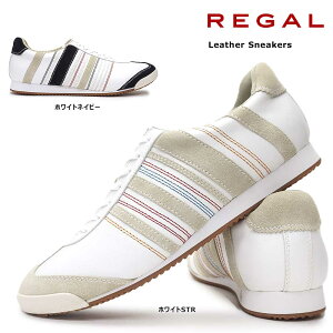 【あす楽】リーガル REGAL スニーカー メンズ 66MR レザー レトロ 本革 66MR