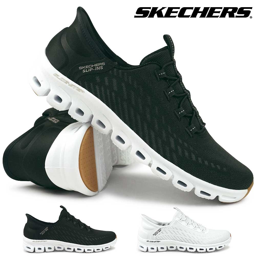 スケッチャーズ SKECHERS レディース スニーカー 104574 スリップインズ グライドステップ トランクウィリティ スリッポン GLDE-STEP TRANQUILITY tksn