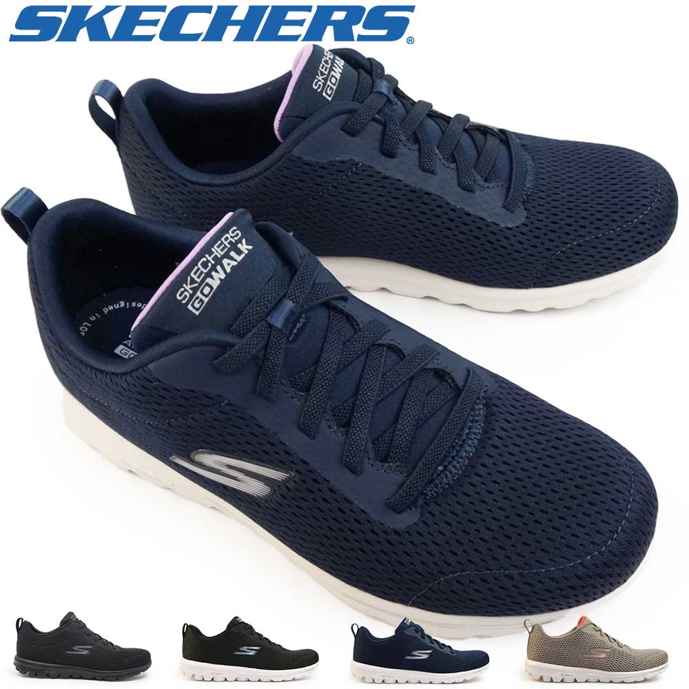 Rakuten - スケッチャーズ スニーカー レディース ゴーウォーク トラベル 124985ファン ジャーニー ウォーキング SKECHERS GO WALK TRAVEL FUN JOURNEY