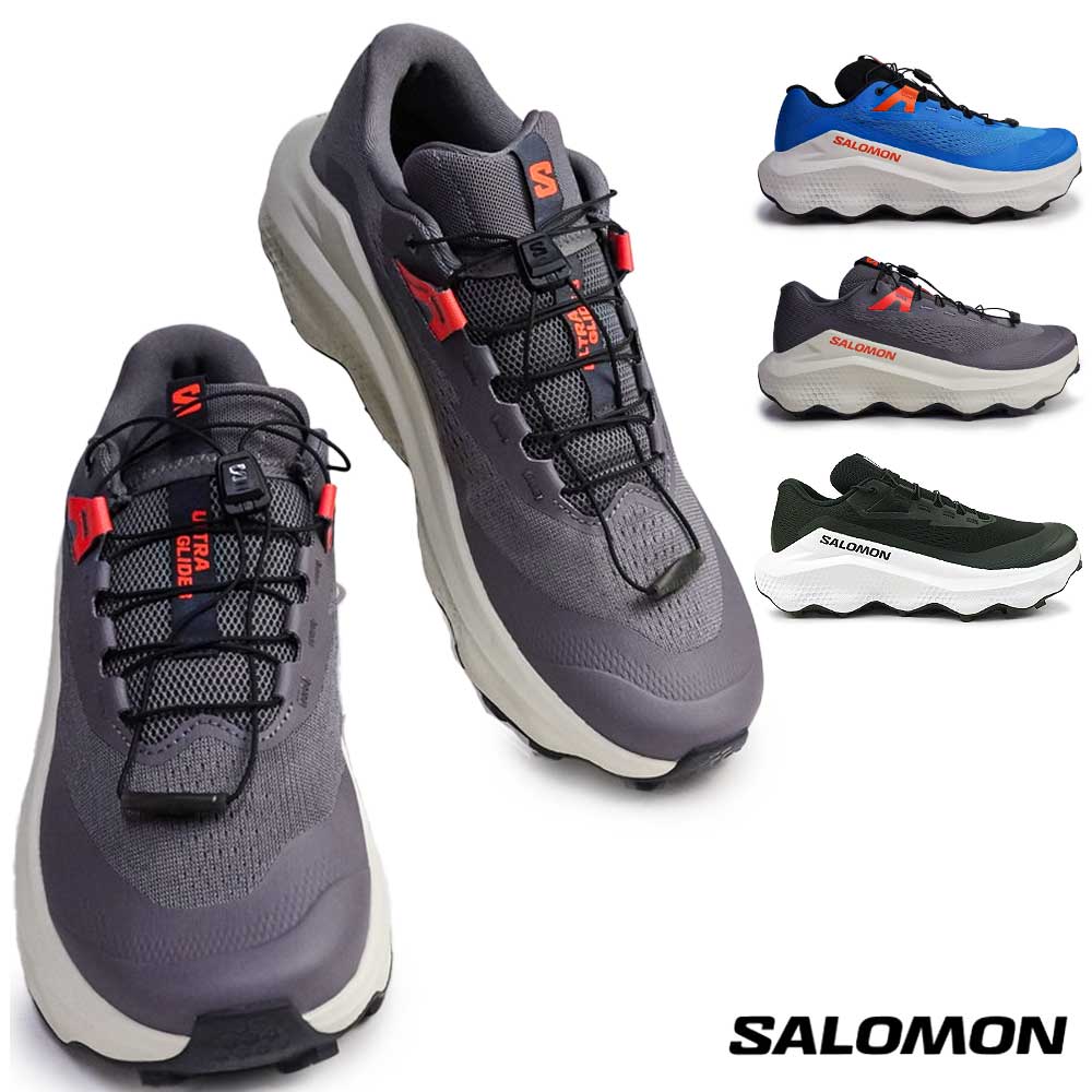 サロモン SALOMON メンズ スニーカー ウルトラ グライド 3 トレイル ランニング 厚...