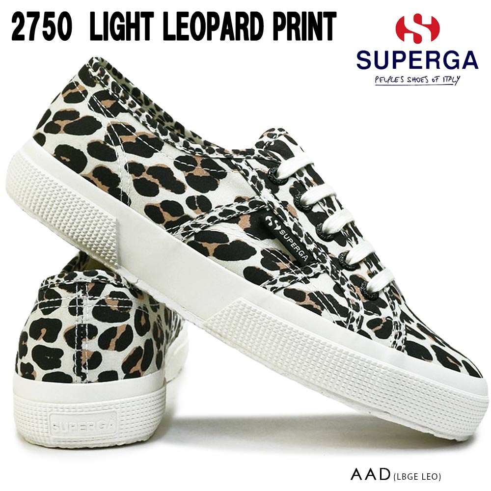 スペルガ 【あす楽】スペルガ SUPERGA スニーカー レディース 2750 3S4121SW レオパード柄 LIGHT LEOPARD PRINT