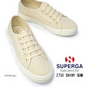 yyzXyK SUPERGA Xj[J[ fB[X S11142W 2750 SHINY GUM LoX JWA Vv 2750 SHINY GUM Beige Raw Total-Shiny Avorio