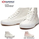 【あす楽】スペルガ SUPERGA スニーカー レディース S11187W 2795 COTUEMBLOGO ハイカット エンボス キャンバス