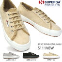 【あす楽】スペルガ SUPERGA スニーカー レディース S111V8W 2750 SYNSHEARLINGU ファー ローカット A03 A09 U90 ライトグレー フルブラック ベージュ