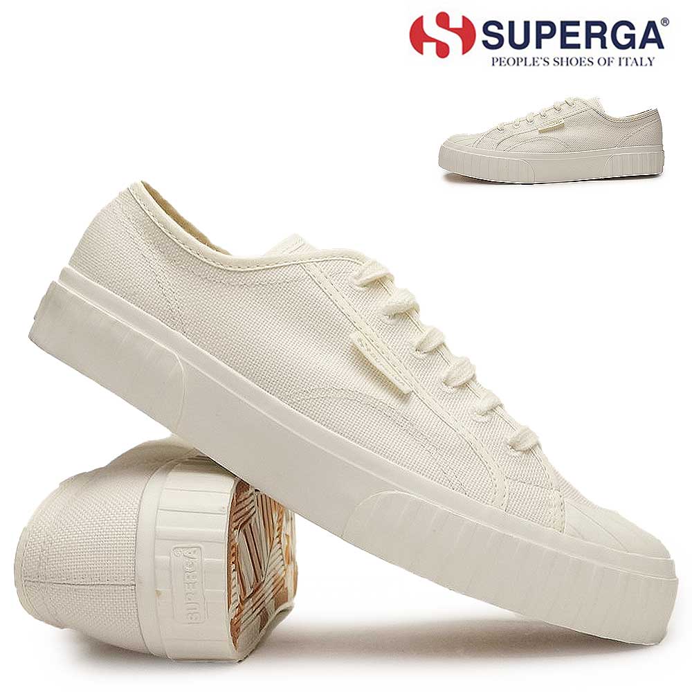 スペルガ 【あす楽】スペルガ SUPERGA スニーカー 2630 S5114HW ストライプ オーガニック キャンバス メンズ レディース リサイクル サスティナブル ローカット 2630 STRIPE ORGANIC CANVAS NATURAL DYE