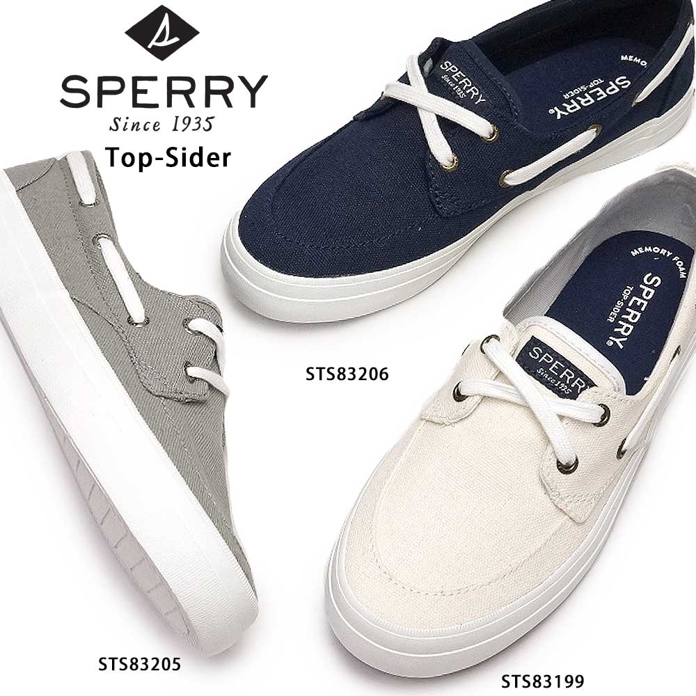 スペリートップサイダー SPERRY TOP-SIDER デッキシューズ レディース スニーカー クレスト ボート キャンバス ボートシューズ CREST BOAT