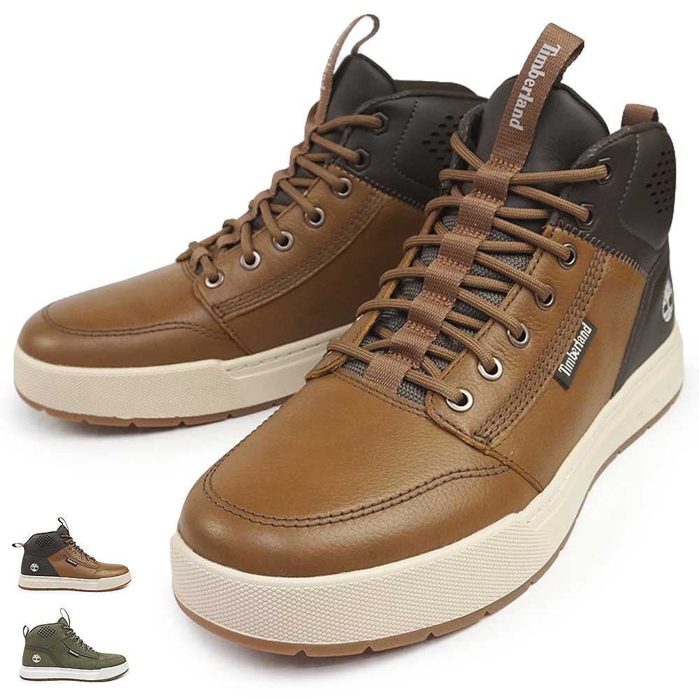 Timberland メンズ スニーカー A69JS メープル グローブ MID レースアップ スニ