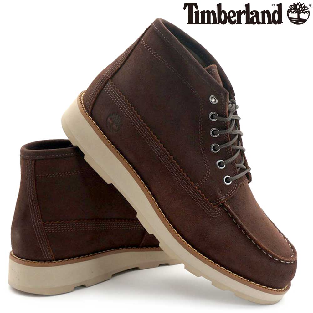 ティンバーランド ブーツ メンズ ブリットン ミルズ MID レース チャッカ ブーツ レザー きれいめ シンプル Timberland BRITTON MILLS MID LACE DHUKKA BOOT