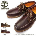 ティンバーランド Timberland デッキシューズ メンズ モカシン オーセンティクス スリーアイ クラシック ラグ オイルレザー AUTHENTICS 3 EYE Classic Lug