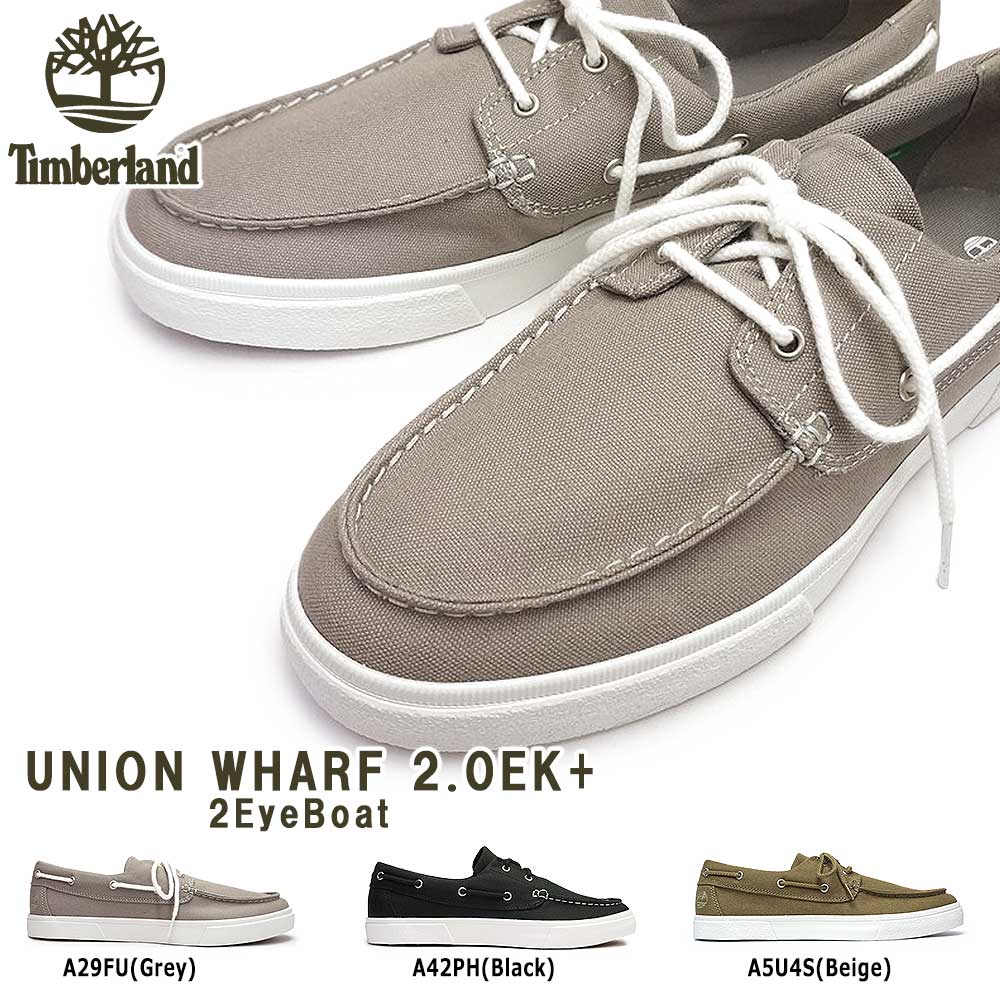 【あす楽】ティンバーランド Timberland デッキシューズ ユニオン ワーフ 2.0 EK 2アイ ボート スニーカー メンズ キャンバス UNION WHARF 2.0 EK 2Eye-Boat