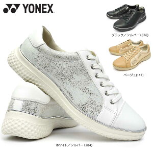 【あす楽】ヨネックス YONEX シューズ ウォーキング レディース LC117 ファスナー スニーカー 婦人靴 3.5E 幅広