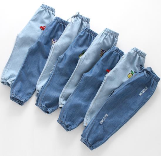 キッズ ベビー服 ボトムス ジーンズ ダメージ デニムパンツ 長ズボン ロング 子供服 安い 通販 大人っぽい カジュアル ナチュラル 男の子 女の子 90cm 100cm 110cm 120cm 130cm