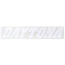 デイトナ 21197 バイク ステッカー ブランドロゴ DAYTONA 抜き文字 155×30mm ホワイト