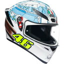 AGV(エージーブイ) バイクヘルメット フルフェイス K1 S ROSSI WINTER TEST 2017 (ロッシ ウィンターテスト 2017) Lサイズ (59-60cm) 18394007024-L