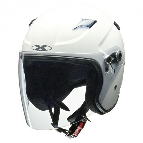 リード工業 RAZZO STRADA（ラッツォ ストラーダ） ホワイト FREEサイズ スモール ジェット ヘルメット