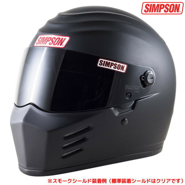 シンプソン OUTLAW 【マットブラック 62cm】 フルフェイスヘルメット