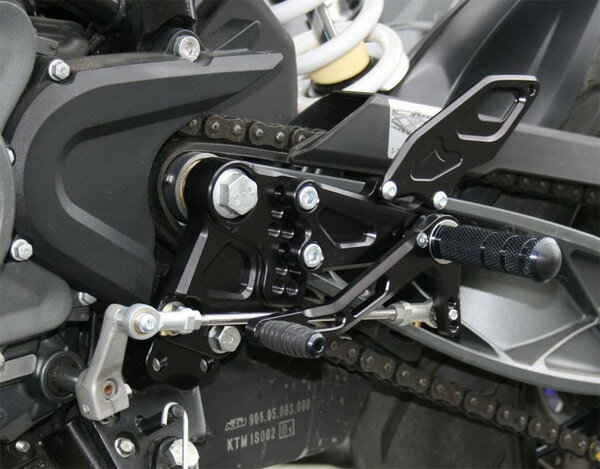 【楽天市場】ストライカー スペシャルステップキット KTM DUKE125/200/390 6ポジション バックステップ STRIKER SS