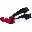 ApCX^[Y RACING ROAD SOCKS [VO [h \bNX (30 BLACK-RED) 4703111