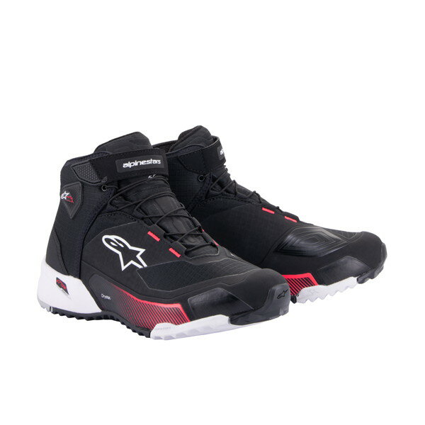 アルパインスターズ CR-X WOMEN'S DRYSTAR RIDING SHOE ウィメンズ 防水 ライディング シューズ (1832 BLACK WHITE DIVA PINK) 2611523