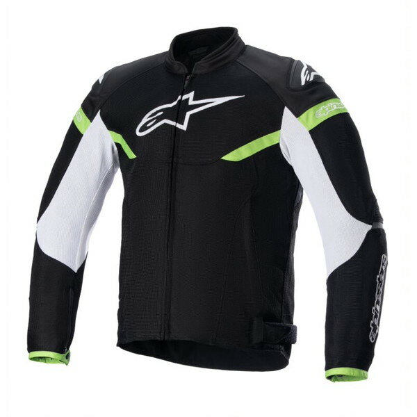 アルパインスターズ AXIOM SUPERAIR JACKET ASIA アクショム スーパーエア ジャケット アジア (1263 BLACK WHITE GREEN FLUO) 3304421