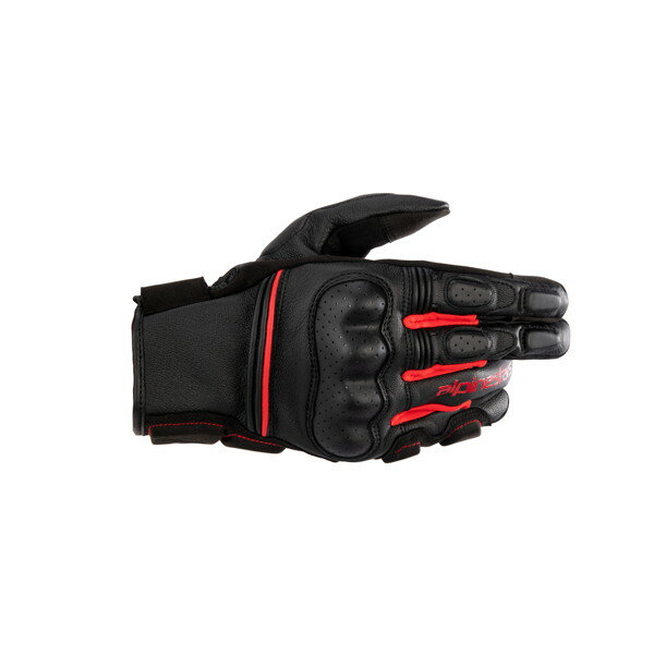 アルパインスターズ PHENOM LEATHER GLOVE フェノム レザー グローブ (1303 BLACK BRIGHT RED) 3501723