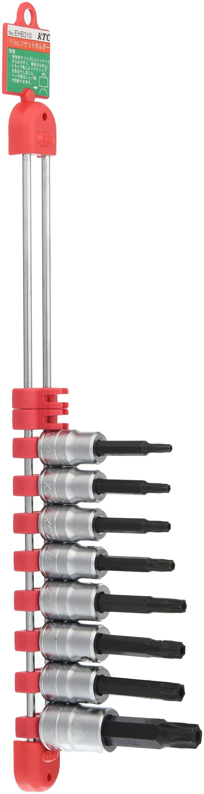 京都機械工具 TBT308TH 9.5SQ T型イジリドメトルクスビットセット TBT308TH