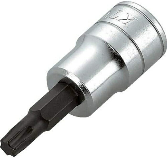 京都機械工具 BT3-T45S (9.5SQ)ショートT型トルクスビットソケット BT3-T45S