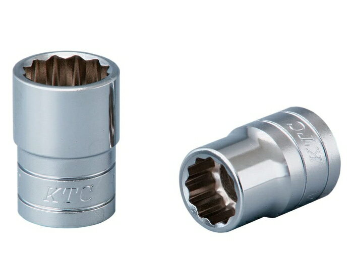 KTC（京都機械工具） 12．7sq．ソケット（十二角）23mm B4-23W 3074781
