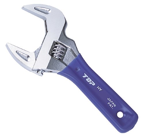 Rakuten - TOPKOGYO トップ工業 TOP（トップ工業）　薄型軽量ワイドモンキレンチ　ショートエコワイド　口開寸法7〜26 HY-26S 2877228