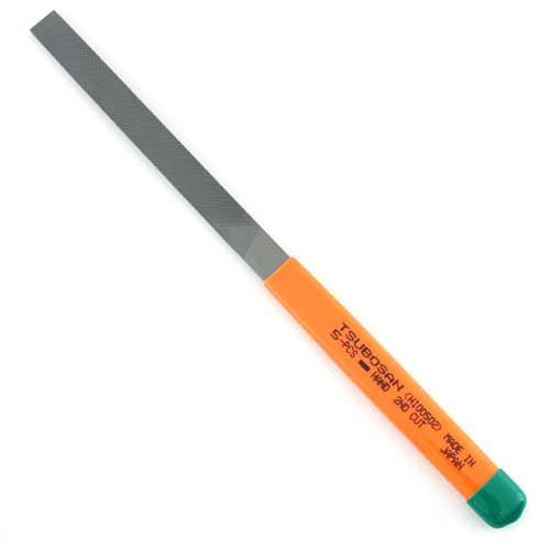 ツボサン 細工用ヤスリ　中目平 K-051 215MM