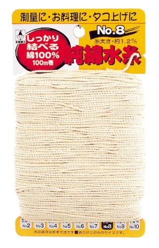 たくみ 純綿水糸　100M巻 #6 174043