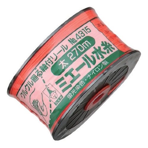 たくみ ミエール水糸オレンジ太270 NO.4315 796249