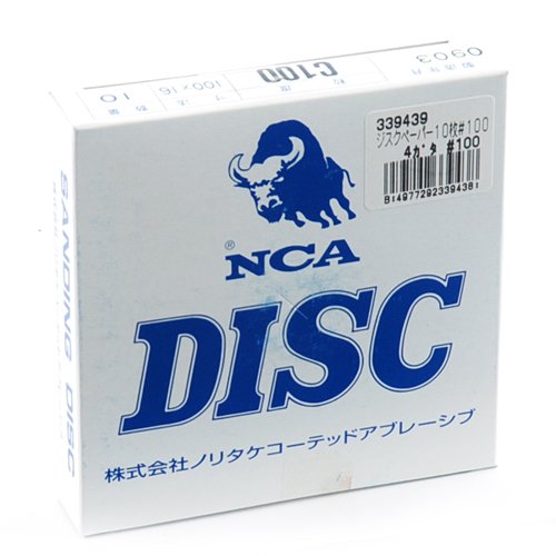 NCA ジスクペーパー10枚入り 4ガタ #100 339439