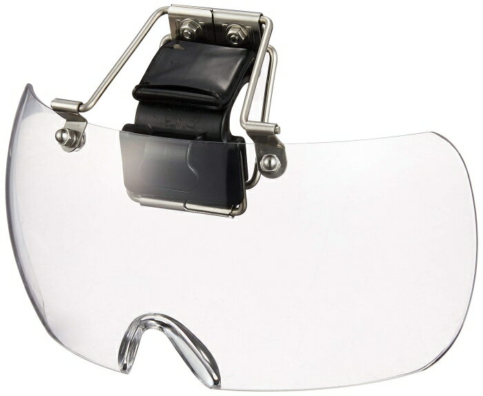 トーヨーセフティー 帽子取付用メガネNo．1400C防じん・紫外線遮光用