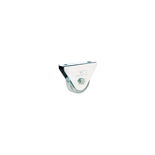MARUKI HARDWARECORPORATION (株) 丸喜金属本社 S375075 8618 MK オールステンレス枠付重量車 75mm 平型 3561453