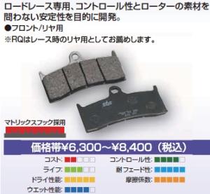 キタコ(KITACO) SBS・ブレーキパッド 519RQ 777-0519080
