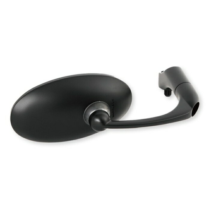 【在庫限即納】TANAX タナックス バレンクラシックミラー ナポレオン ブラック 左右共通 10mm正・逆ネジボルト付 APB-104-10