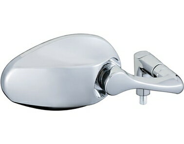 TANAX タナックス バイクミラー ナポレオン リュートミラー クロームメッキ 左右共通 10mm 正ネジ APE-101-10